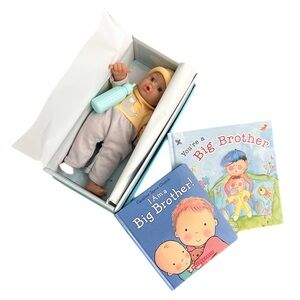 Big Brother New Bundle You’re I’m a Big Brother Books Baby Doll Adora Lot Set